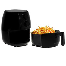 „Airfryer Adler AD 6312“ 2,5 litro neriebi gruzdintuvė, juoda „Airfryer Adler AD 6312“ 2,5 litro neriebi gruzdintuvė, juoda
