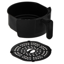 „Airfryer Adler AD 6312“ 2,5 litro neriebi gruzdintuvė, juoda „Airfryer Adler AD 6312“ 2,5 litro neriebi gruzdintuvė, juoda