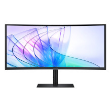 „Samsung S65VC“ kompiuterio monitorius 86,4 cm (34") 3440 x 1440 pikselių itin platus „Quad HD“ LCD juodas