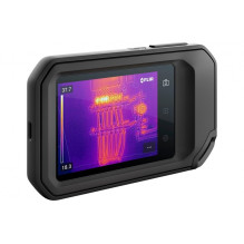 FLIR C-5 terminio vaizdo kamera, juoda, integruotas ekranas, 160 x 120 pikselių