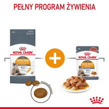 ROYAL CANIN HairSkin Care suaugusioms katėms – sausas ėdalas – 400 g