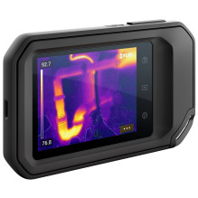 FLIR C3-X terminio vaizdo kamera, juoda, 1800 mAh, vanadžio oksidas, neaušinami židinio plokštumos masyvai, integruotas 
