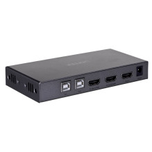 UNITEK V307A KVM jungiklis, pilkas