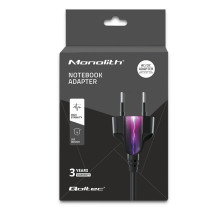 Qoltec 51027 Charger , 65W , 5-20.3V , 2-3.25A , USB type C , PD