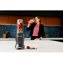 „NutriBullet NB1206DGCC“ 0,9 l stalo trintuvas, 1200 W, juodas, permatomas
