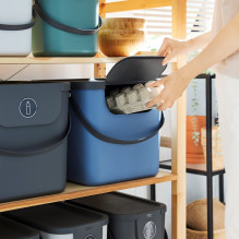 ROTHO Albula Blue - atliekų rūšiavimo konteineris - 25 l