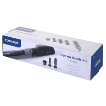 „Concept KF1325“ plaukų formavimo įrankis, garbanojimo žnyplės, šiltai pilka, 600 W, 1,65 m