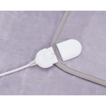 Adler AD 7426 elektrinė antklodė, elektrinis lovos šildytuvas, 60 W, pilka vilna, poliesteris
