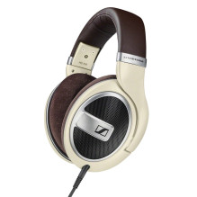 „Sennheiser HD 599“ ausinės su galvos lankeliu, rudos, dramblio kaulo spalvos