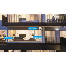 „Foscam SD8EP 8MP“ balta kamera