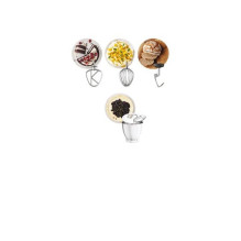 Kenwood Titanium Chef Baker XL maisto smulkintuvas 1200 W 7 l baltas įmontuojamos svarstyklės