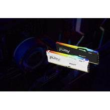 Kingston Technology FURY Beast 32GB 6000MT / s DDR5 CL36 DIMM (Kit of 2) RGB EXPO Kingston Technology FURY Beast 32GB 6000MT / s DDR5 CL36 DIMM (Kit of 2) RGB EXPO