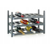 ROTHO Vario Wine Rack Anthracite - Stand for 6 Bottles ROTHO Vario Wine Rack Anthracite - Stand for 6 Bottles