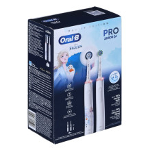 „Oral-B Pro 3 3000 White“ + „Oral-B Junior Frozen“ „Oral-B Pro 3 3000 White“ + „Oral-B Junior Frozen“
