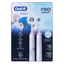 „Oral-B Pro 3 3000 White“ + „Oral-B Junior Frozen“ „Oral-B Pro 3 3000 White“ + „Oral-B Junior Frozen“