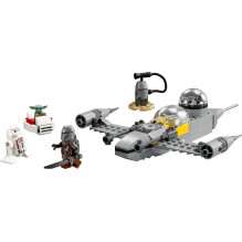 LEGO STAR WARS 75410 Mando ir Grogu N-1 žvaigždės naikintuvas