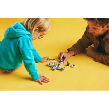 LEGO STAR WARS 75410 Mando ir Grogu N-1 žvaigždės naikintuvas