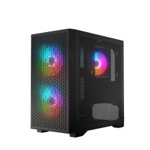 Logic DART PRO ARGB MINI USB-C kompiuterio dėklas, juodas