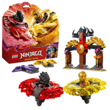 LEGO NINJAGO 71826 Dragon Spinjitzu mūšio rinkinys