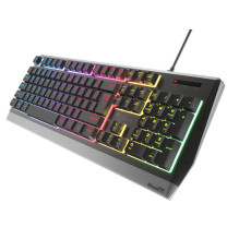 GENESIS Rhod 300 RGB žaidimų klaviatūra USB QWERTY anglų kalba, juoda