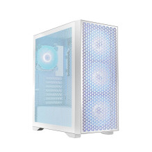 Logic DART PRO ARGB MIDI USB-C kompiuterio dėklas, baltas