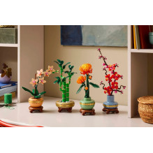 LEGO ICONS 10344 Botanikos kolekcija – Laimingas bambukas