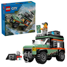 LEGO CITY 60447 Bekelės kalnų sunkvežimis 4x4