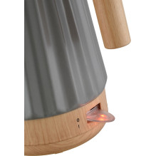 „Concept RK0092“ keraminis elektrinis virdulys, 1,5 l, tamsiai pilkas „Concept RK0092“ keraminis elektrinis virdulys, 1,5 l, tamsiai pilkas