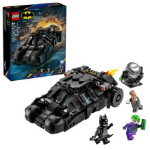LEGO BATMAN 76303 Betmeno Stiklinė prieš Dviveidį ir Džokerį