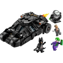 LEGO BATMAN 76303 Betmeno Stiklinė prieš Dviveidį ir Džokerį