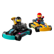 LEGO CITY 60400 KARTINGAI IR LENKTYNININKAI LEGO CITY 60400 KARTINGAI IR LENKTYNININKAI