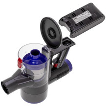 Belaidis vertikalus dulkių siurblys Adler AD 7061 alergiškas juodas, mėlynas Belaidis vertikalus dulkių siurblys Adler AD 7061 alergiškas juodas, mėlynas