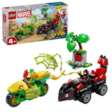 LEGO MARVEL 11198 Sukimosi ir elektrinio dinozauro transporto priemonės gaudynės LEGO MARVEL 11198 Sukimosi ir elektrinio dinozauro transporto priemonės gaudynės