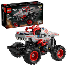 LEGO TECHNIC 42200 Monster Jam™ ThunderROARus™ su atitraukiama pavara