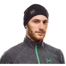 BUFF MERINO MIDWEIGHT BEANIE, VIENMĖGĖ JUODA, Kepurė.