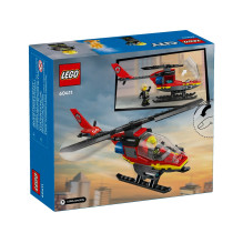 LEGO CITY 60411 Ugniagesių gelbėjimo sraigtasparnis