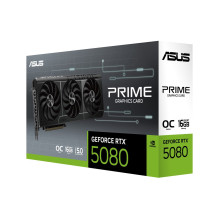ASUS Prime GeForce RTX 5080 OC 16 GB GDDR7 vaizdo plokštė