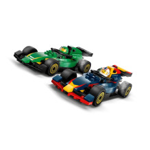 LEGO CITY 60445 F1 - Truck with RB20 &amp; AMR24 F1 Cars