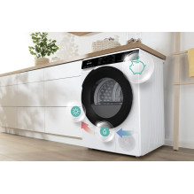 „Gorenje DPNA92WIFI“ džiovyklė Laisvai pastatoma Pakraunama per priekį 9 kg A++ Juoda, Balta