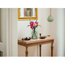 LEGO ICONS 10342 Botanikos kolekcija – Graži rožinių gėlių puokštė