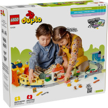 LEGO DUPLO 10428 Didelis interaktyvus bendruomenės traukinys