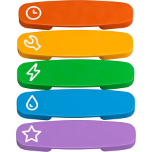 LEGO DUPLO 10428 Didelis interaktyvus bendruomenės traukinys