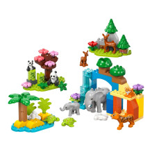 LEGO DUPLO 10446 3in1 Laukiniai gyvūnai Šeimos LEGO DUPLO 10446 3in1 Laukiniai gyvūnai Šeimos