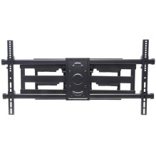 Manhattan TV &amp; Monitor Mount, Wall, Full Motion, 1 screen, Screen Sizes: 37-75", Black, VESA 200x200 to 800x400