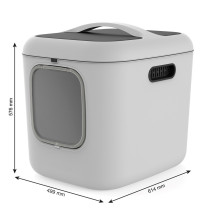 ROTHO Biala XL white - cat litter box