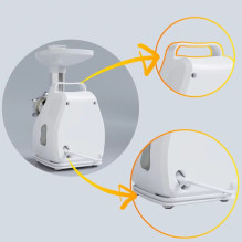 Mėsmalė su smulkintuvu SMAPP 490.81 2200 W Balta