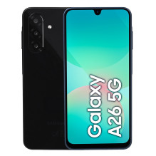 „Samsung Galaxy A26“ 17 cm (6,7 colio) hibridinis dviejų SIM kortelių „Android 15“ 5G USB C tipo 6 GB 128 GB 5000 mAh ju