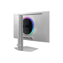 „Samsung G60SD“ kompiuterio monitorius, 68,6 cm (27 coliai), 2560 x 1440 pikselių, „Quad HD OLED“, sidabrinis