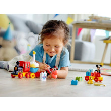 LEGO DUPLO 10941 MIKIO IR MINĖS GIMTADIENIO TRAUKINYS LEGO DUPLO 10941 MIKIO IR MINĖS GIMTADIENIO TRAUKINYS