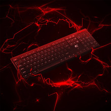 NanoRS Wireless Keyboard and Mouse Combo with Ergonomic Design - RS580 for Smooth and Efficient Use